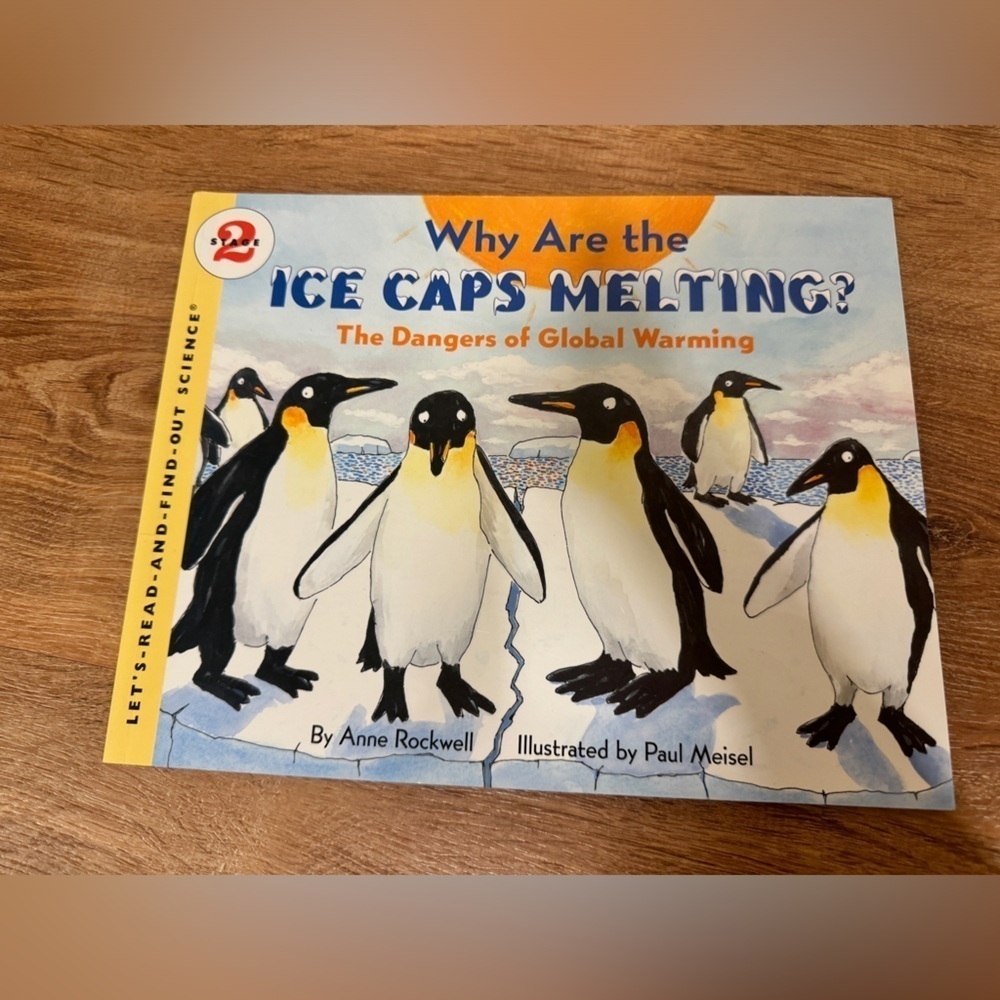 Ice Caps Melting? kids book​​​​​​​
